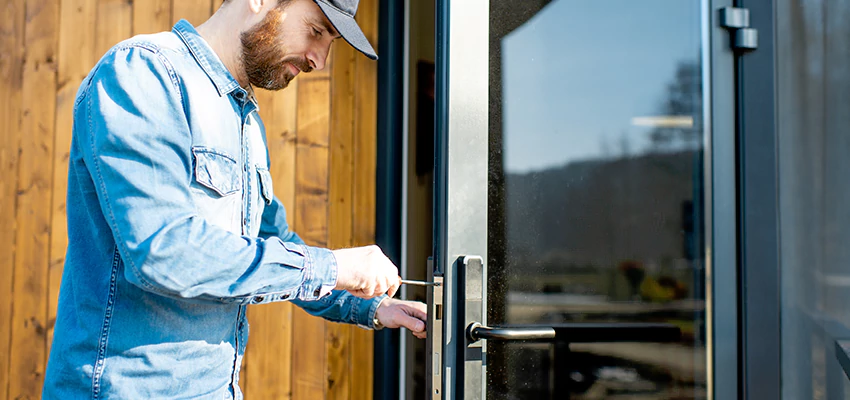 Frameless Glass Storefront Door Locks Replacement in Port Charlotte, FL